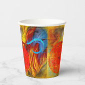 Feuerwehrleute Pappbecher (Vorderseite)