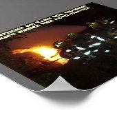 Feuerwehrleute Poster (Ecke)