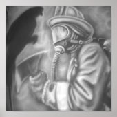 Feuerwehrleute Poster (Vorne)