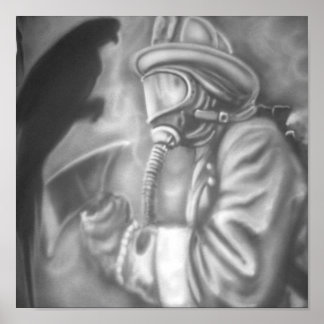 Feuerwehrleute Poster