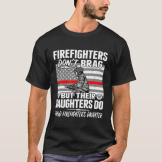 Feuerwehrleute rammen keine stolze Feuerwehrtochte T-Shirt