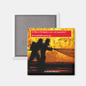 Feuerwehrleute, Red Suspenders Magnet (Vorderseite/Rückseite)