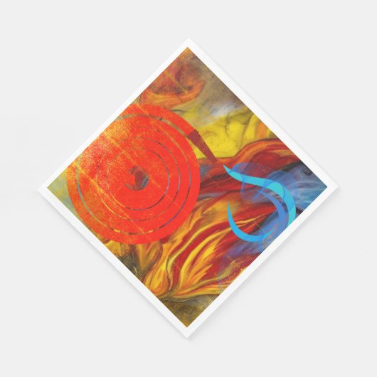 Feuerwehrleute Serviette (Ecke)