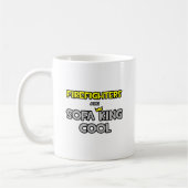 Feuerwehrleute sind Sofa King Cool Kaffeetasse (Links)