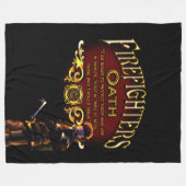 Feuerwehrleute sterben fleecedecke (Vorderseite (Horizontal))