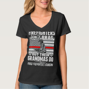 Feuerwehrleute täuschen nicht stolz die Gra des Fe T-Shirt