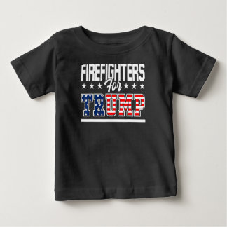 Feuerwehrleute Trump Amerika Präsident 2020 Erster Baby T-shirt
