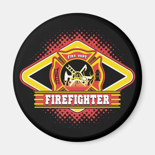 Feuerwehrlogo Magnet (Vorne)
