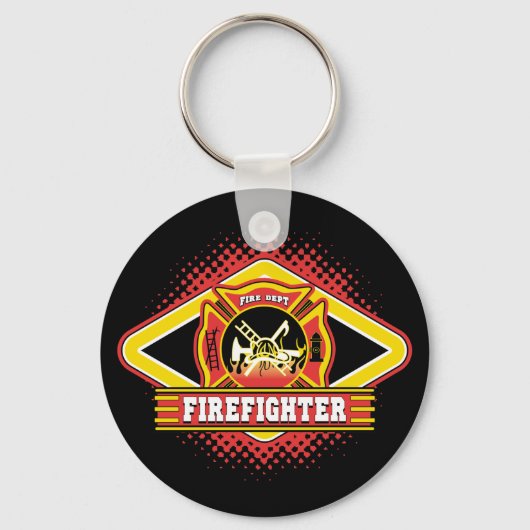 Feuerwehrlogo Schlüsselanhänger (Vorderseite)