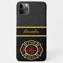 Feuerwehrlogos Gold und Abzeichen 11 Case-Mate iPhone Hülle