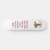 Feuerwehrmädchen Skateboard (Horizontal)