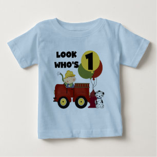 Feuerwehrmann 1. Geburtstag - Hemden und Geschenke Baby T-shirt