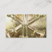 Feuerwehrmann 3 Goldmedaille Visitenkarte (Rückseite)