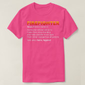 Feuerwehrmann 3 T-Shirt (Design vorne)