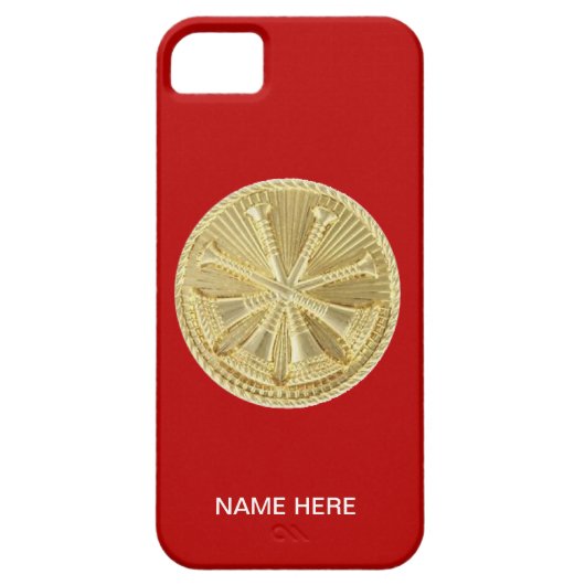 Feuerwehrmann 4 Goldmedaille Case-Mate iPhone Hülle (Rückseite)