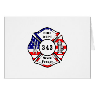 Feuerwehrmann 9/11 vergessen nie 343