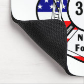 Feuerwehrmann 9/11 vergessen nie 343 mousepad (Ecke)