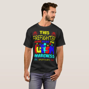 Feuerwehrmann-Abnutzungs-Blau für T-Shirt