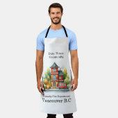 Feuerwehrmann am warmen Frühlingsnachmittag Schürze (Getragen)