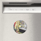 Feuerwehrmann Anzug und LKW Magnet (In Situ (Geschirrspüler))