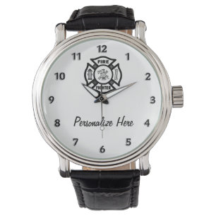 Feuerwehrmann Armbanduhr