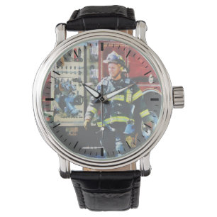Feuerwehrmann Armbanduhr