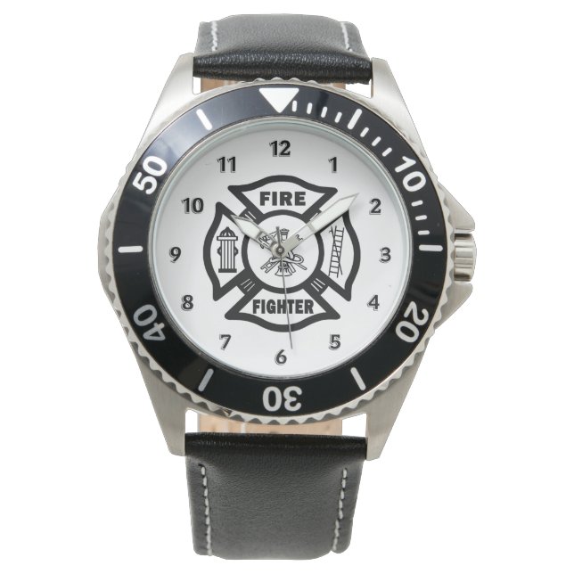 Feuerwehrmann Armbanduhr (Vorderseite)