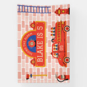 Feuerwehrmann Banner (Vertikal)