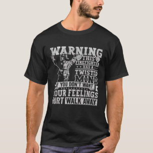 Feuerwehrmann Bekleidung Feuerwehrmann Kämpfen für T-Shirt