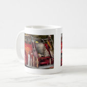 Feuerwehrmann - Bereit für Feuer Kaffeetasse (Vorderseite Links)