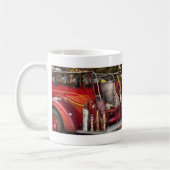Feuerwehrmann - Bereit für Feuer Kaffeetasse (Links)