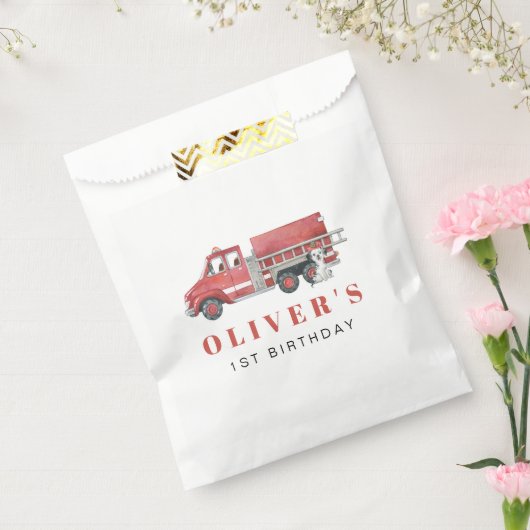 Feuerwehrmann Birthday Party Gefallen Taschen Geschenktütchen (Versiegelt)