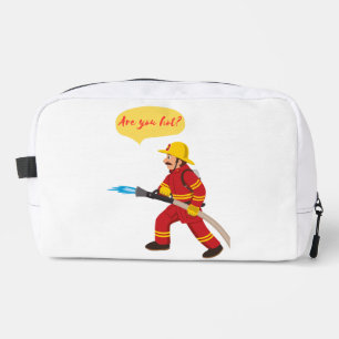 Feuerwehrmann, bist du heiß? waschbeutel