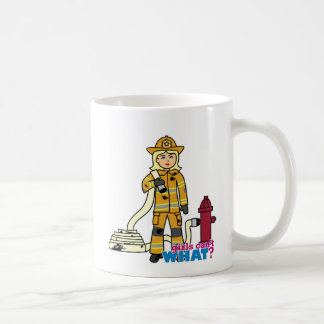 Feuerwehrmann - Blonde Kaffeetasse