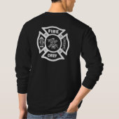 Feuerwehrmann-Brandmeister T-Shirt (Rückseite)