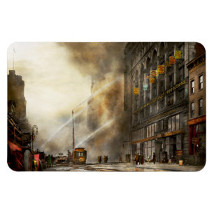Feuerwehrmann - Brooklyn NY - Überraschung 1909 Magnet