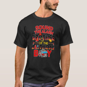 Feuerwehrmann Bruder Geburtstag Feuerwehrmann Dadd T-Shirt