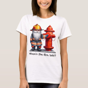 Feuerwehrmann Buch Freund Wo ist das Feuer, Lady T-Shirt