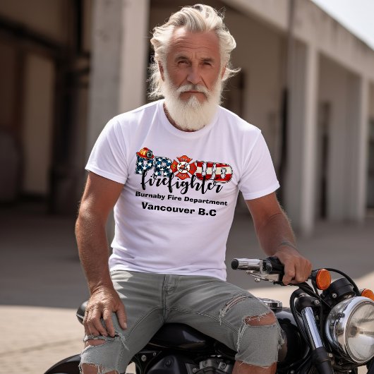 Feuerwehrmann Burnaby im Einsatz T-Shirt