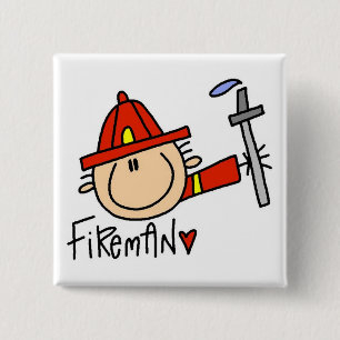 Feuerwehrmann Button