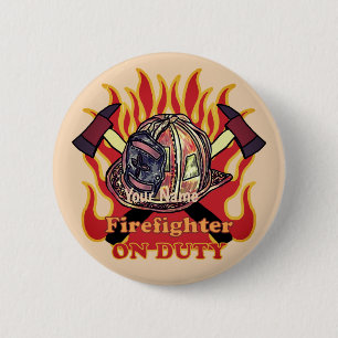 Feuerwehrmann Button