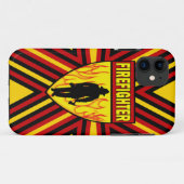 Feuerwehrmann Case-Mate iPhone Hülle (Rückseite (Horizontal))