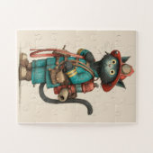 Feuerwehrmann Cat Jigsaw Puzzle (Horizontal)