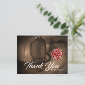 Feuerwehrmann Dankeschön Karte (Stehend Vorderseite)