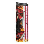 Feuerwehrmann - das erste Mal Thermosbecher (Nach rechts gedreht)