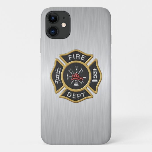 Feuerwehrmann delux Case-Mate iPhone hülle (Rückseite)