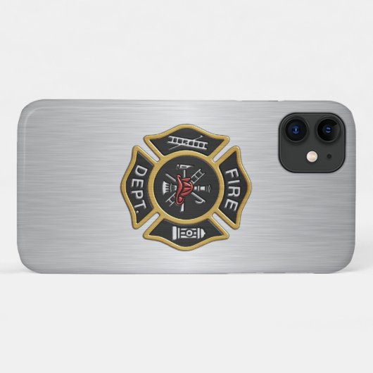 Feuerwehrmann delux Case-Mate iPhone hülle (Rückseite (Horizontal))