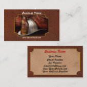 Feuerwehrmann - der Brandmeister Visitenkarte (Vorne/Hinten)