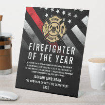 Feuerwehrmann des Jahres Mitarbeiteranerkennungs-L