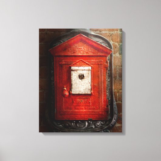 Feuerwehrmann - Die Feuerbox Leinwanddruck (Vorderseite)